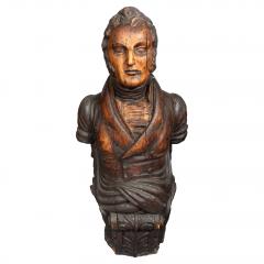Carved Pine Ship Figurehead Of Admiral David Farragut - 4506985