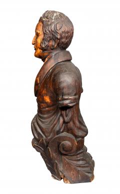 Carved Pine Ship Figurehead Of Admiral David Farragut - 4507001