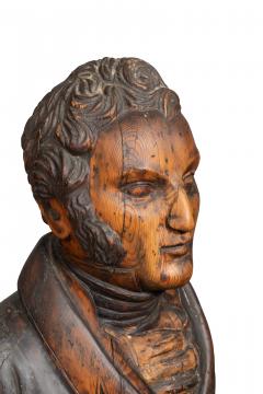 Carved Pine Ship Figurehead Of Admiral David Farragut - 4507053