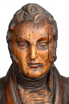 Carved Pine Ship Figurehead Of Admiral David Farragut - 4507054