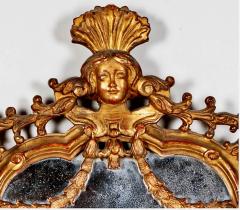 Carved Shell Mahogany Headboard 19th Century - 4360199