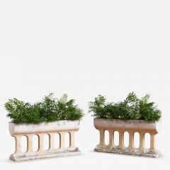Carved Stone Architectural Planter - 4765579