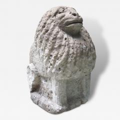 Carved Stone Italian Lion Sculpture - 123738