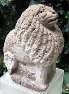 Carved Stone Italian Lion Sculpture - 1034380