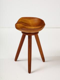 Carved Tripod Stool by ke Was n - 3087988