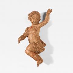 Carved Wooden Cherub 18th Century - 4159172