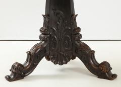 Carved and Ebonized Anglo Indian Center Table - 1268449