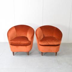 Casa E Giardino Casa Giardino pair of armchairs 1950s  - 4339311