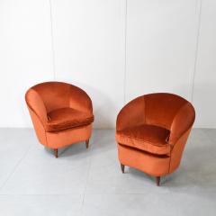 Casa E Giardino Casa Giardino pair of armchairs 1950s  - 4339312