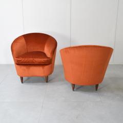 Casa E Giardino Casa Giardino pair of armchairs 1950s  - 4339314