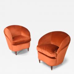 Casa E Giardino Casa Giardino pair of armchairs 1950s  - 4372395
