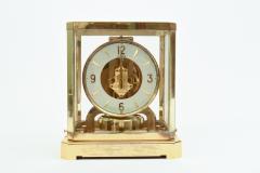 Case Glass Brass Jaeger Le Coultre Desk Clock - 944887