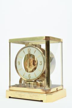 Case Glass Brass Jaeger Le Coultre Desk Clock - 944890