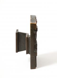 Cast Bronze Modernist Door Handle England c 1950 - 4048011