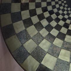 Cast Glass Bronze Op Art 54 Dining Table CA Studio 1980s - 4370308