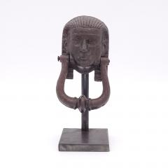 Cast Iron Egyptian Revival Door Knocker England circa 1830 - 2598990