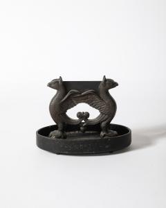 Cast Iron George IV Boot Scraper England 19th C - 4210311
