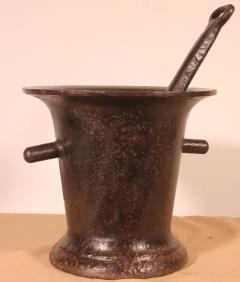 Cast Iron Mortar 16th Century - 3399407