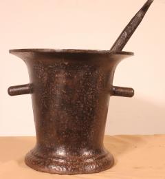 Cast Iron Mortar 16th Century - 3399410