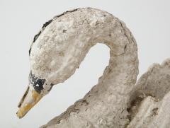 Cast Iron Painted Swan - 1581877