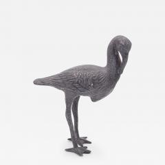 Cast Iron Stork circa 1920 - 2991203