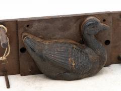 Cast Iron Toy Duck Mold England 1950s - 3994918