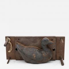 Cast Iron Toy Duck Mold England 1950s - 3995486