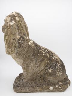 Cast Stone Blood Hound Dog Garden Ornament - 2558142