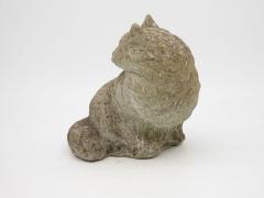 Cast Stone Cat Garden Ornament - 2578147