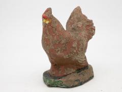 Cast Stone French Hen Garden Ornament - 2572351