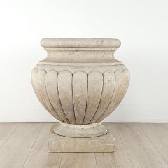 Cast Stone Garden Urn U S A 1920s - 3637714