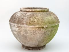 Cast Stone Planter with patina - 2074329