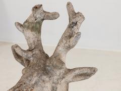 Cast Stone Stag Deer Garden Ornament - 2572477