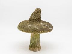 Cast Stone Toadstool Garden Ornament 20th Century - 3105405