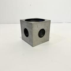 Cast aluminum Sculpture by Lorenzo Burchiellaro Italy 1970 s  - 4623332