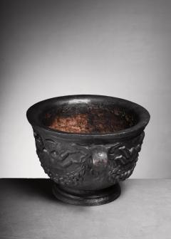 Cast iron garden urn by Byarums Bruk Sweden - 2527243