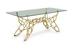 Catarina Rectangular Biomorphic Dining Table - 4171356