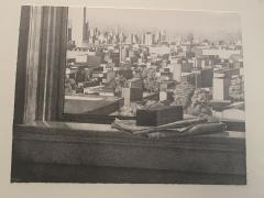 Catherine Murphy STILL LIFE WITH VIEW OF HOBOKEN AND MANHATTAN LITHOGRAPH BY CATHERINE MURPHY - 2549971