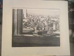 Catherine Murphy STILL LIFE WITH VIEW OF HOBOKEN AND MANHATTAN LITHOGRAPH BY CATHERINE MURPHY - 2549976