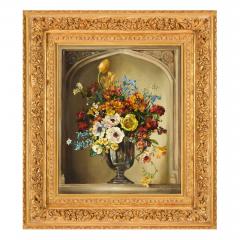 Cecil Kennedy Large British still life of flowers by Cecil Kennedy - 4283649
