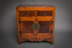 Cedar and Burl Wood Cabinet - 3768595