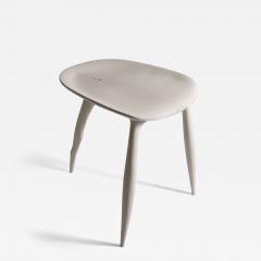 Cedric Breisacher French Contemporary Hand Sculpted Wooden Stool - 4619560