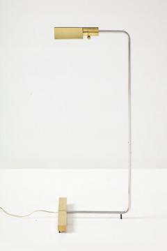 Cedric Hartman Brass and Chrome Floor Lamp - 3163538