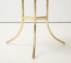 Cedric Hartman Cedric Hartman Brass And Carrara Marble Side Table - 4646372