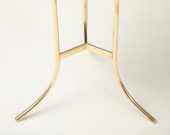 Cedric Hartman Cedric Hartman Brass And Carrara Marble Side Table - 4646379