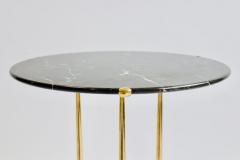 Cedric Hartman Cedric Hartman Brass and Marble Side Table - 1092339