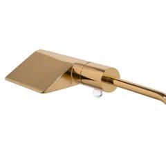 Cedric Hartman Cedric Hartman Iconic Reading Lamp in Polished Brass 1980s Signed  - 4458965