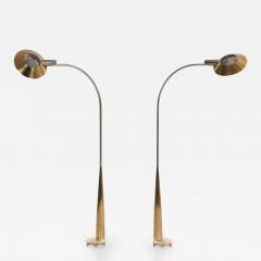 Cedric Hartman Cedric Hartman Low Profile Floor Lamps Solid Brass 1978 - 4026140