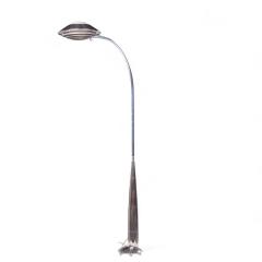 Cedric Hartman Cedric Hartman Mid Century Chrome Floor Lamp - 4235981