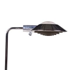 Cedric Hartman Cedric Hartman Mid Century Chrome Floor Lamps Pair - 4235806